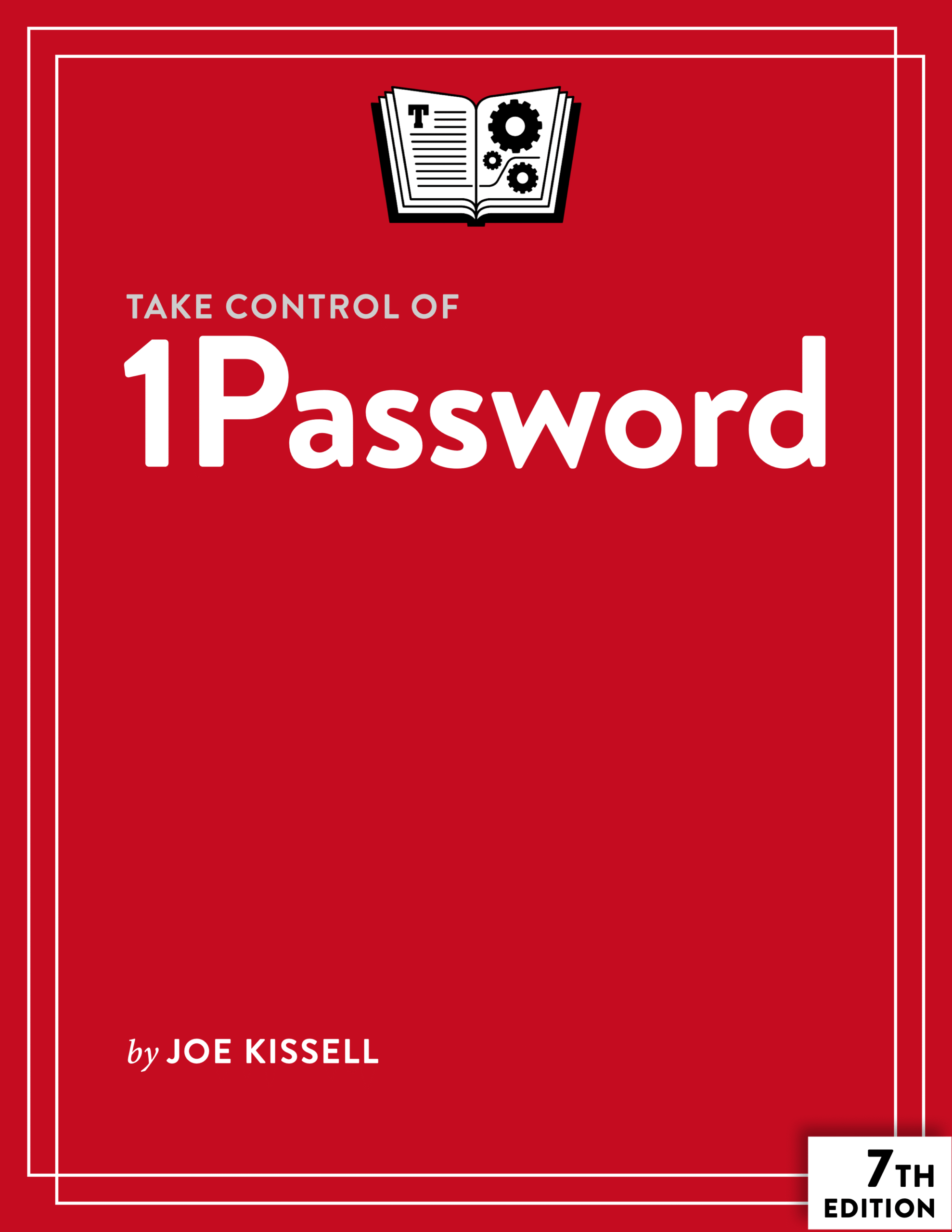 Take Control of 1Password cover