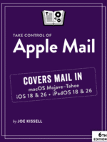 Take Control of Apple Mail cover