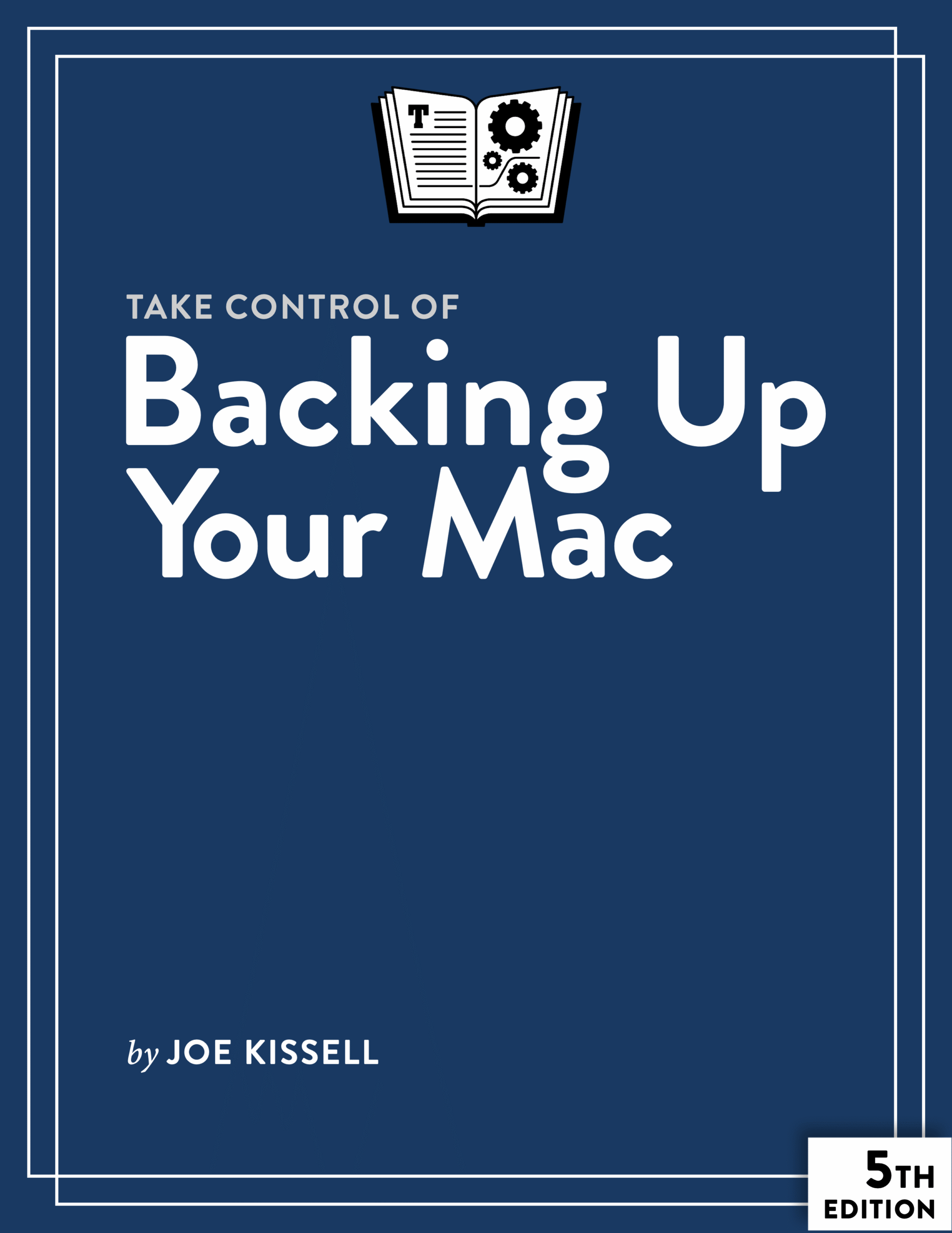 Take Control of Backing Up Your Mac cover