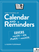 Take Control of Calendar and Reminders cover