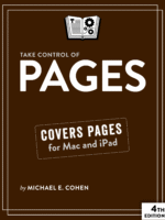Take Control of Pages cover