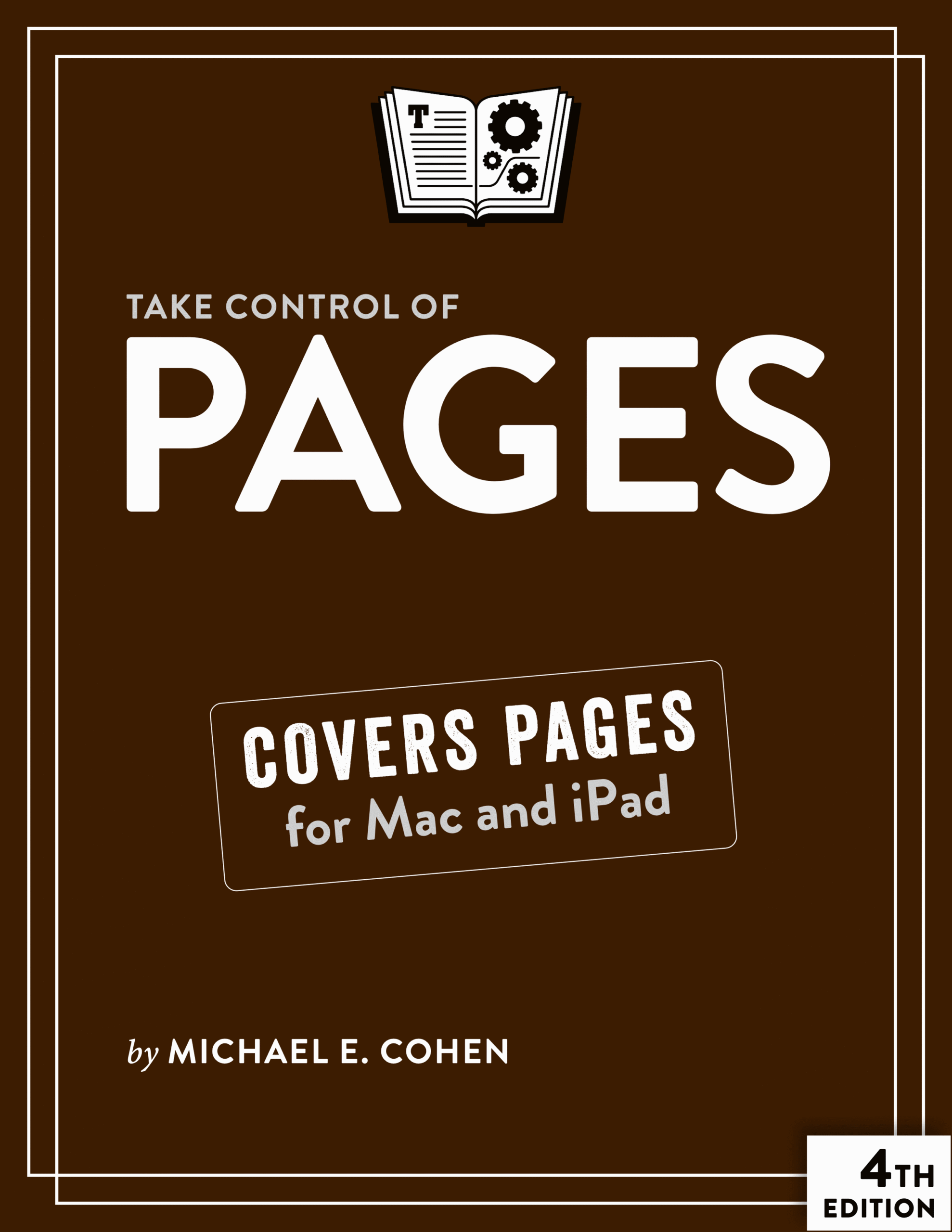 Take Control of Pages cover
