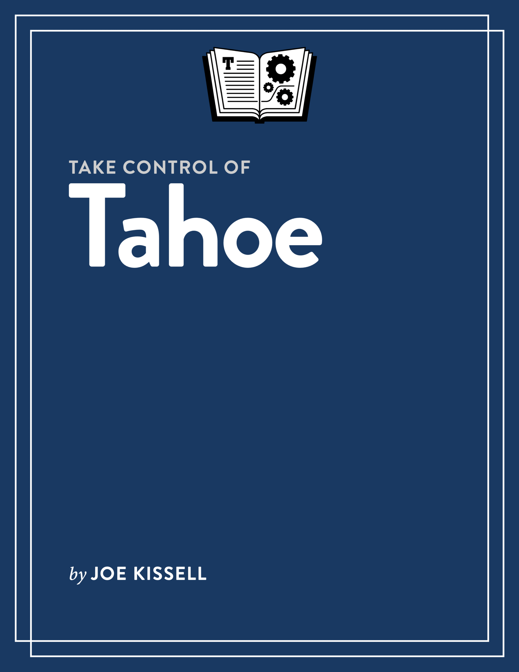 Take Control of Tahoe cover