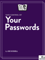 Take Control of Your Passwords cover